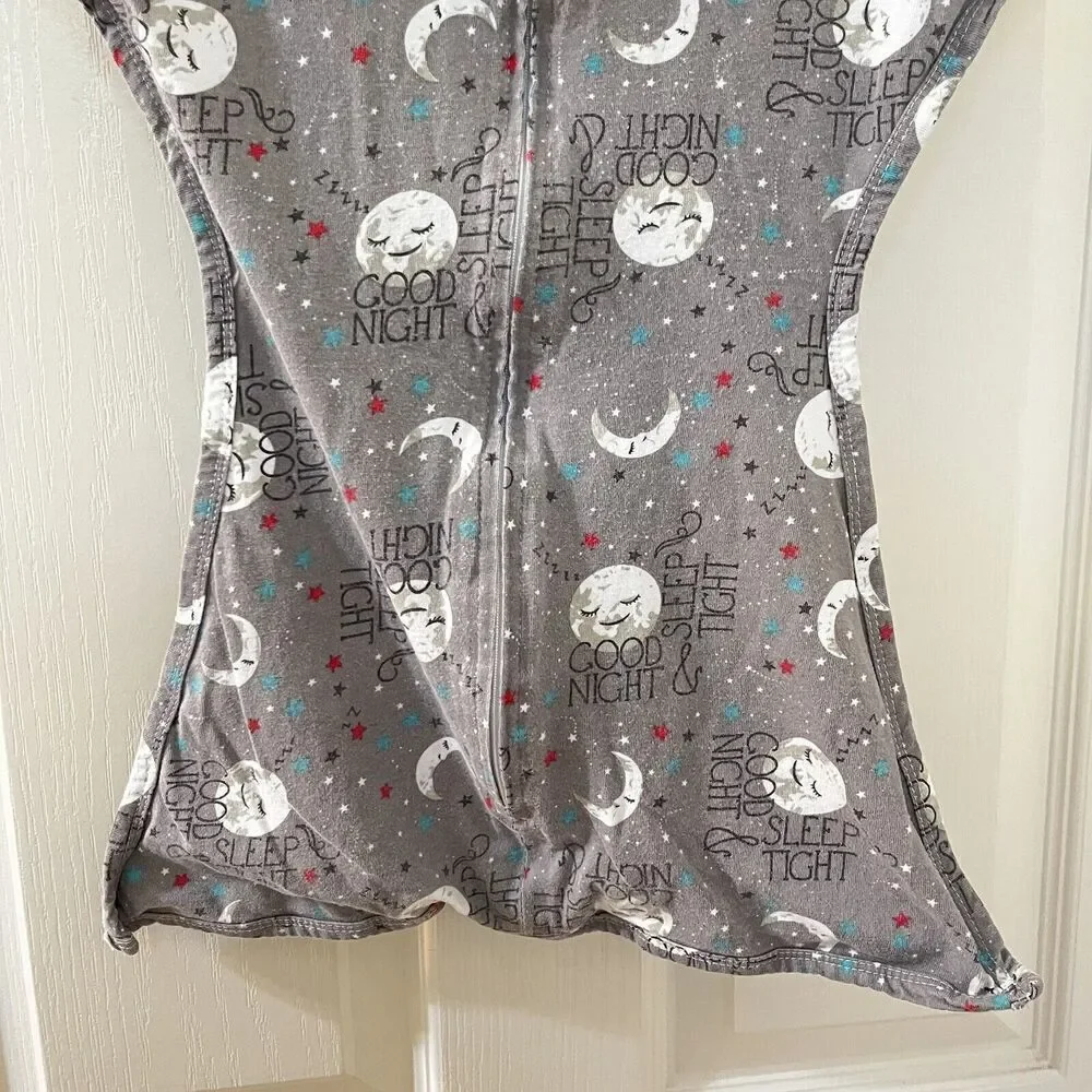 Sleeping Baby Goodnight Moon Zipadee-Zip Swaddle Sleep Sack Transition XS 3-6M